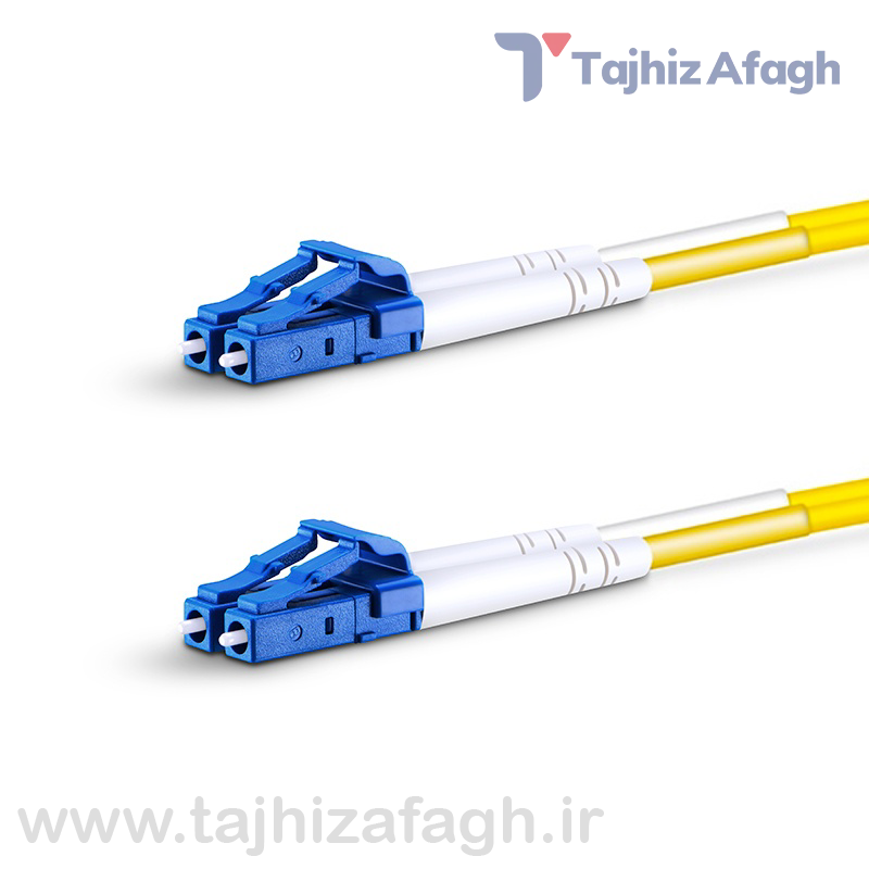 پچ کورد 1 متری فیبرنوری سینگل مد LC-LC